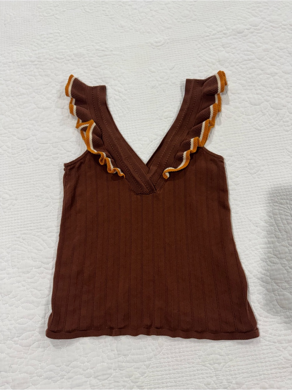 Sézane Erika Knit Top